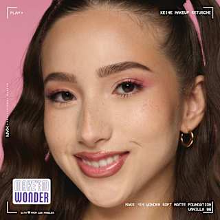 Foundation Make 'EM Wonder 08 Vanilla NYX PROFESSIONAL MAKEUP