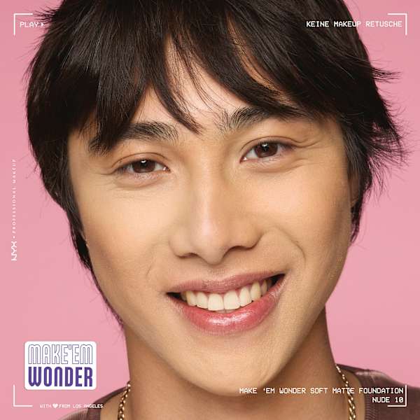 Foundation Make 'EM Wonder 10 Nude NYX PROFESSIONAL MAKEUP