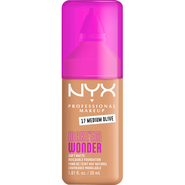 Foundation Make 'EM Wonder 17 Medium Olive NYX PROFESSIONAL MAKEUP