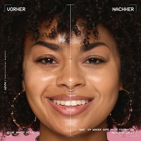 Foundation Make 'EM Wonder 17 Medium Olive NYX PROFESSIONAL MAKEUP