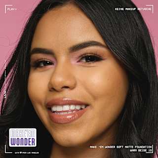 Foundation Make 'EM Wonder 19 Warm Beige NYX PROFESSIONAL MAKEUP