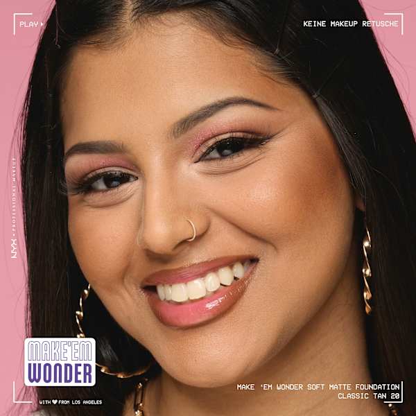 Foundation Make 'EM Wonder 20 Classic Tan NYX PROFESSIONAL MAKEUP