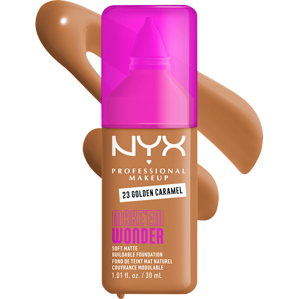 Foundation Make 'EM Wonder 23 Golden Caramel NYX PROFESSIONAL MAKEUP