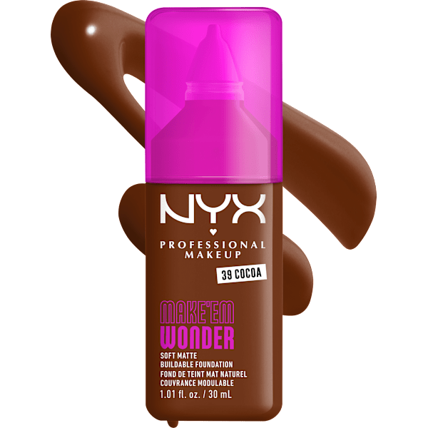 Foundation Make 'EM Wonder 39 Cocoa NYX PROFESSIONAL MAKEUP