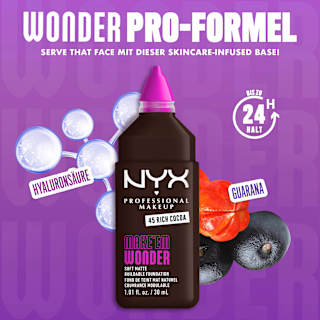 Foundation Make 'EM Wonder 45 Rich Cocoa NYX PROFESSIONAL MAKEUP
