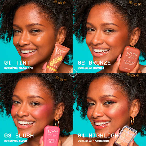 Highlighter Buttermelt Bright&Butta 05 NYX PROFESSIONAL MAKEUP