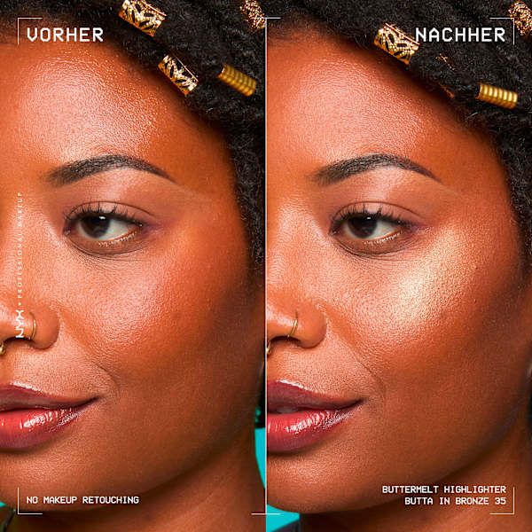 Highlighter Buttermelt Butta In Bronze 35 NYX PROFESSIONAL MAKEUP