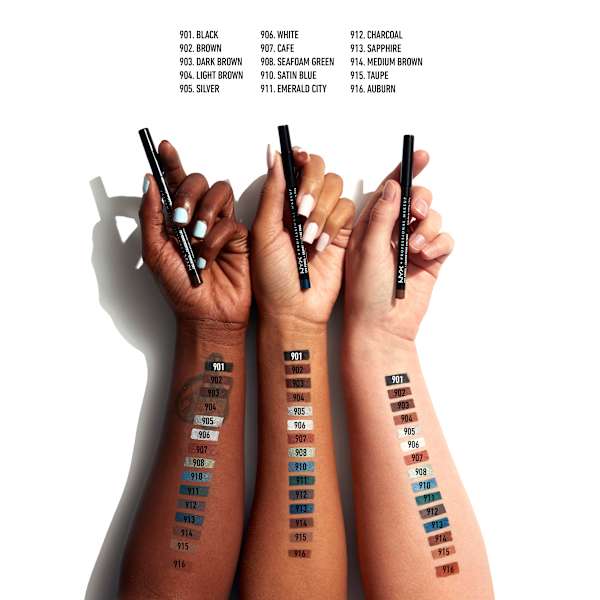 Kajal Slim Eye Pencil 901 Black NYX PROFESSIONAL MAKEUP
