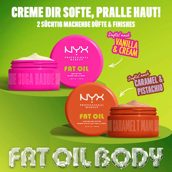 Körperbutter Fat Oil NYX PROFESSIONAL MAKEUP