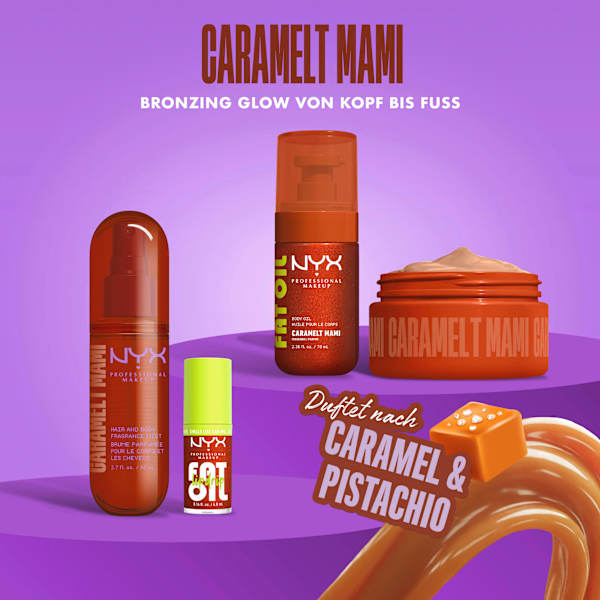 Körperöl Fat Oil Caramelt Mami NYX PROFESSIONAL MAKEUP