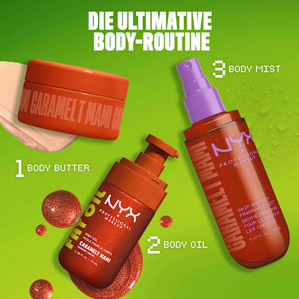 Körperöl Fat Oil Caramelt Mami NYX PROFESSIONAL MAKEUP