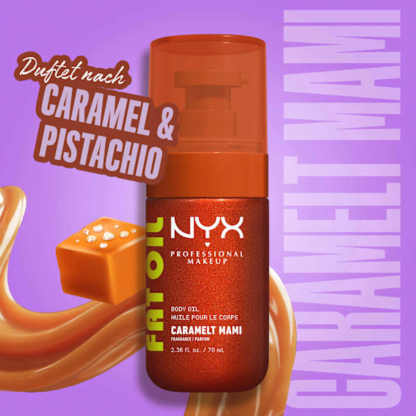 Körperöl Fat Oil Caramelt Mami NYX PROFESSIONAL MAKEUP