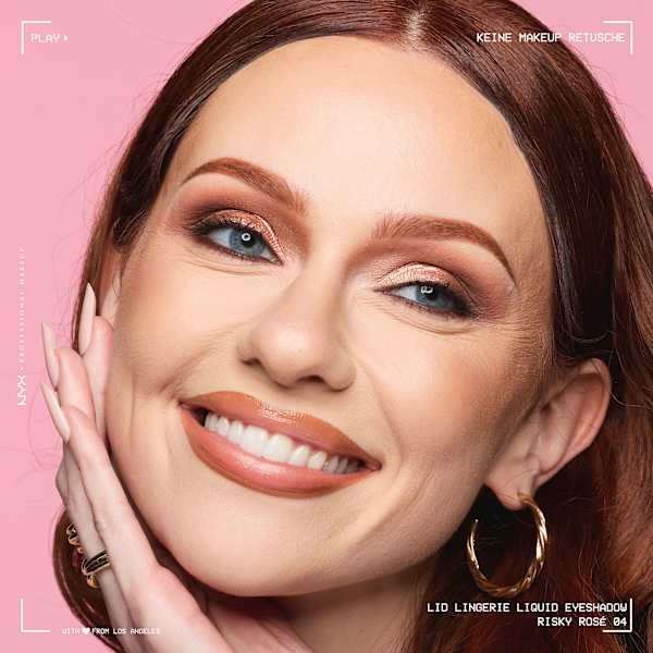Lidschatten Lid Lingerie 04 Risky Rose Metallic NYX PROFESSIONAL MAKEUP