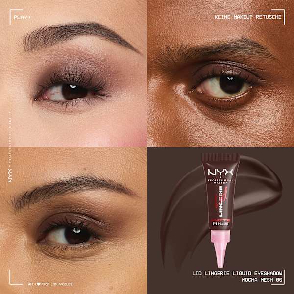 Lidschatten Lid Lingerie 06 Mocha Mesh Matte NYX PROFESSIONAL MAKEUP
