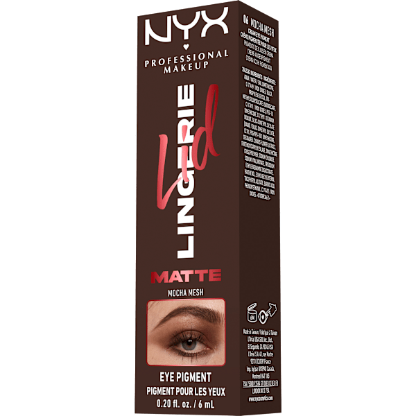 Lidschatten Lid Lingerie 06 Mocha Mesh Matte NYX PROFESSIONAL MAKEUP