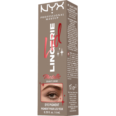 NYX PROFESSIONAL MAKEUP Eyeshadow Lid Lingerie 07 Granite Grind Metallic, 6 ml