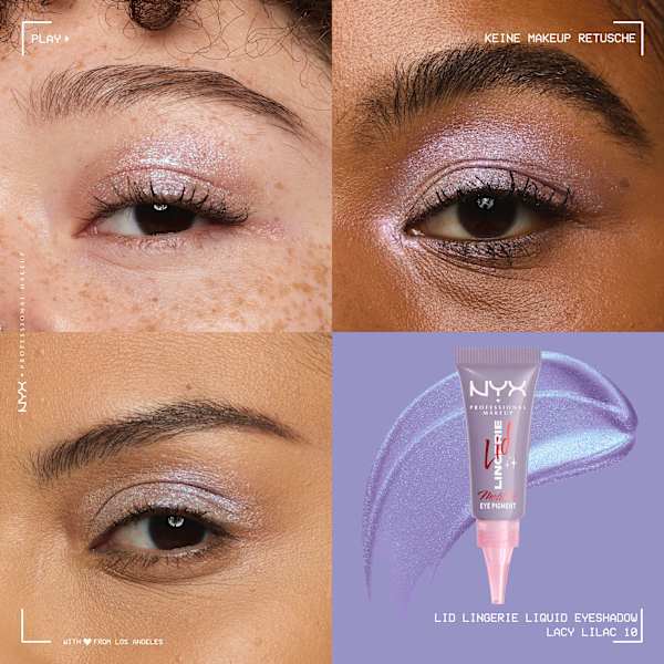 Lidschatten Lid Lingerie 10 Lacy Lilac Metallic NYX PROFESSIONAL MAKEUP
