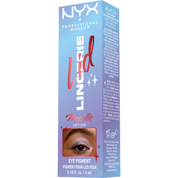 Lidschatten Lid Lingerie 10 Lacy Lilac Metallic NYX PROFESSIONAL MAKEUP