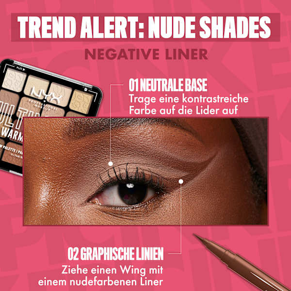 Lidschatten Palette Ultimate 05W Warm Neutrals NYX PROFESSIONAL MAKEUP