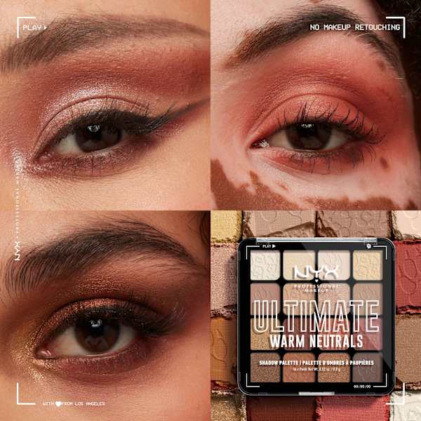 Lidschatten Palette Ultimate 05W Warm Neutrals NYX PROFESSIONAL MAKEUP