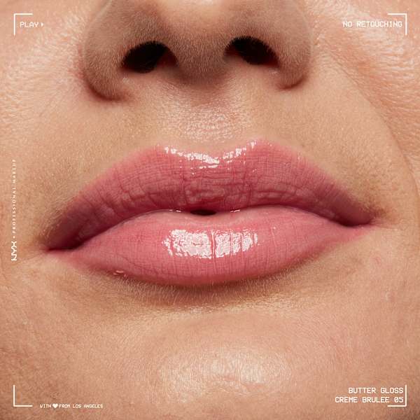 Lipgloss Butter 05 Creme Brulee  NYX PROFESSIONAL MAKEUP