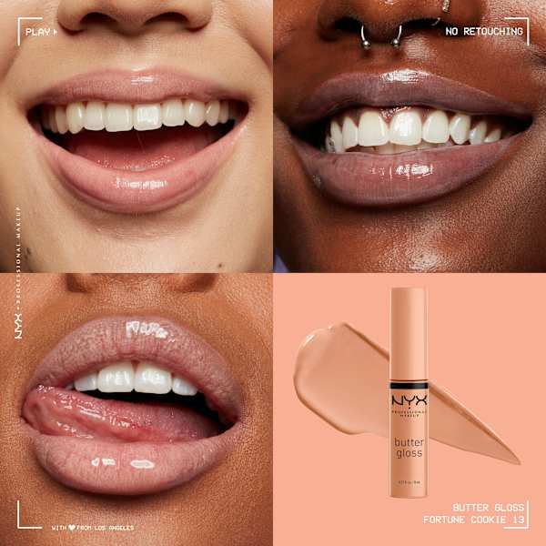 Lipgloss Butter 13 Fortune Cookie NYX PROFESSIONAL MAKEUP