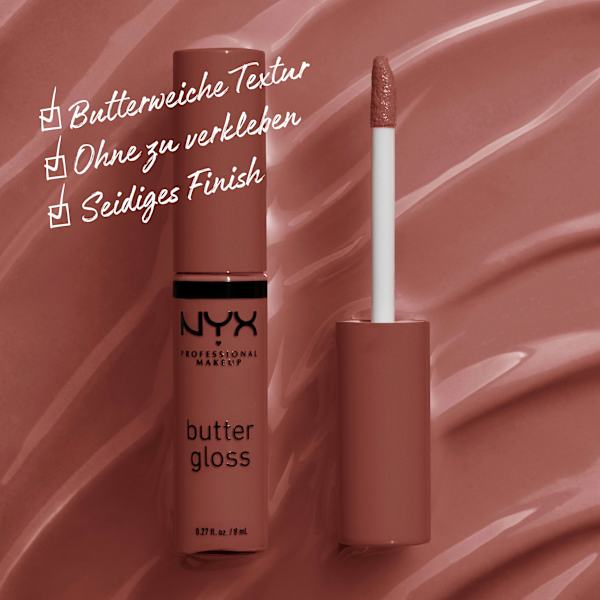 Lipgloss Butter 16 Praline  NYX PROFESSIONAL MAKEUP