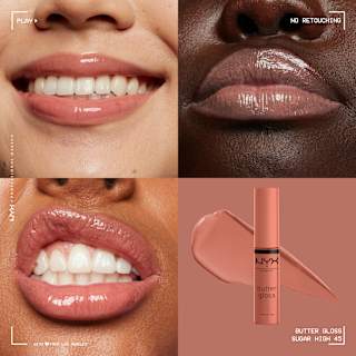 Lipgloss Butter 45 Sugar High  NYX PROFESSIONAL MAKEUP