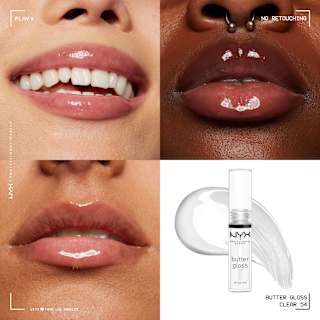 Lipgloss Butter 54 Clear  NYX PROFESSIONAL MAKEUP