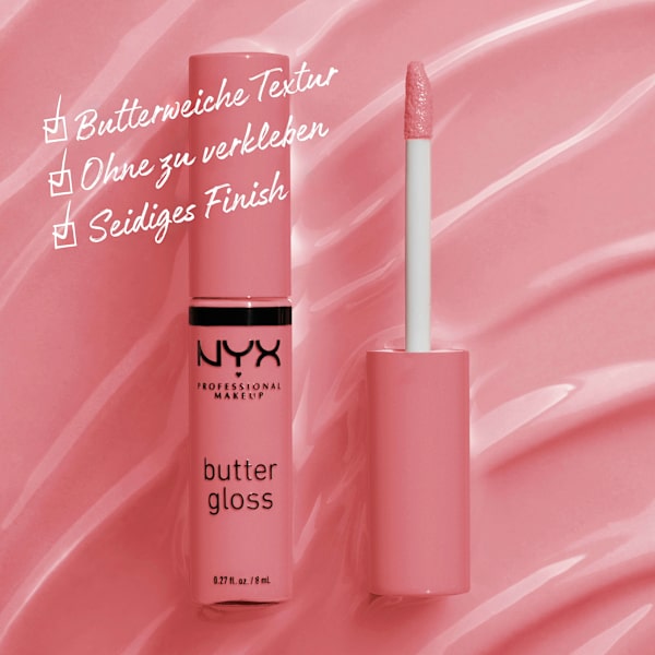 Lipgloss Butter Gloss 07 Tiramisu NYX PROFESSIONAL MAKEUP