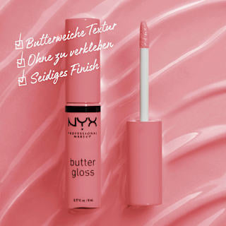 Lipgloss Butter Gloss 07 Tiramisu NYX PROFESSIONAL MAKEUP