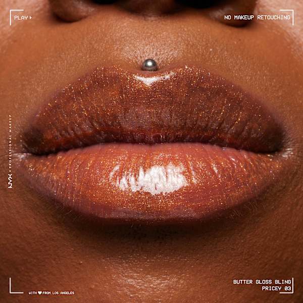 Lipgloss Butter Gloss Bling 03 Pricey NYX PROFESSIONAL MAKEUP