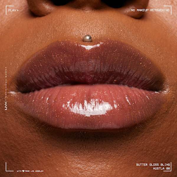 Lipgloss Butter Gloss Bling 08 Hustla NYX PROFESSIONAL MAKEUP