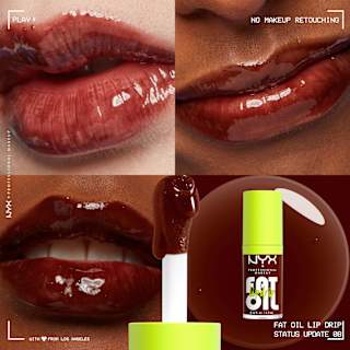 Lipgloss Fat Oil Lip Drip 08 Status Update  NYX PROFESSIONAL MAKEUP