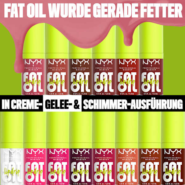 Lipgloss Fat Oil Lip Drip 09 Chillin' Like A Villain NYX PROFESSIONAL MAKEUP