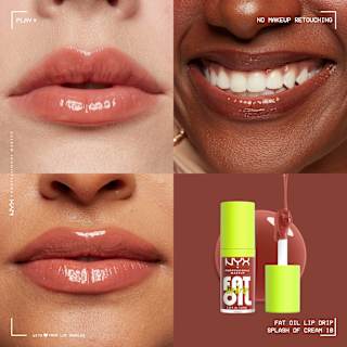 Lipgloss Fat Oil Lip Drip 10 Splash Of Cream NYX PROFESSIONAL MAKEUP