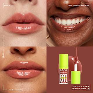 Lipgloss Fat Oil Lip Drip 10 Splash Of Cream NYX PROFESSIONAL MAKEUP