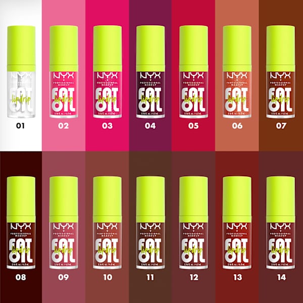 Lipgloss Fat Oil Lip Drip 10 Splash Of Cream NYX PROFESSIONAL MAKEUP