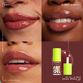 Lipgloss Fat Oil Lip Drip 12 Sprinkle Sprinkle NYX PROFESSIONAL MAKEUP