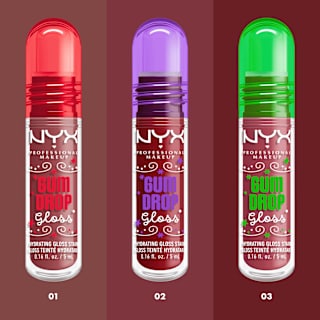 Lipgloss Gumdrop Gloss & Stain 02 Bubblegum Burst NYX PROFESSIONAL MAKEUP