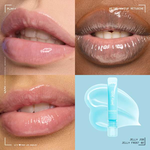 Lipgloss Jelly Job 02 Jelly Frost  NYX PROFESSIONAL MAKEUP