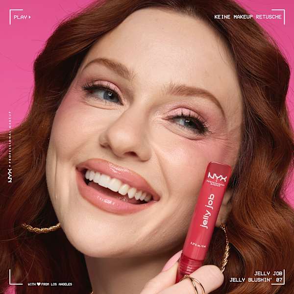 Lipgloss Jelly Job 07 Jelly Blushin  NYX PROFESSIONAL MAKEUP