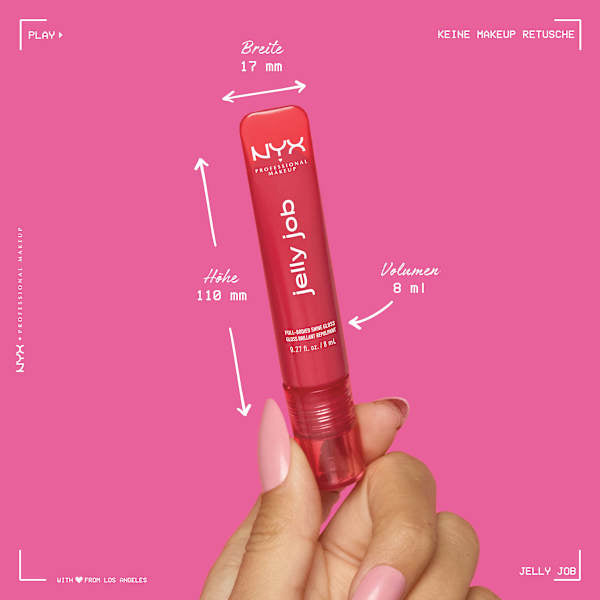 Lipgloss Jelly Job 12 Jelly Squeeze NYX PROFESSIONAL MAKEUP