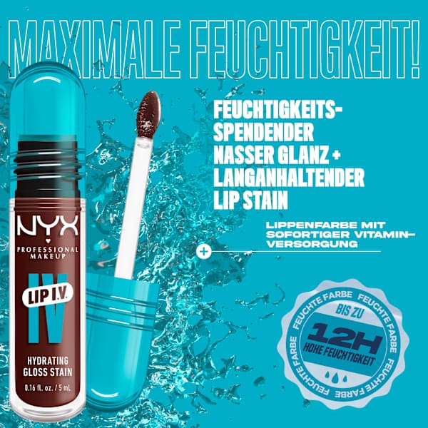 Lipgloss Lip IV Gloss Stain 05 Mocha Me Wet NYX PROFESSIONAL MAKEUP