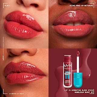 Lipgloss Lip IV Gloss Stain 07 Bubblegum Burst NYX PROFESSIONAL MAKEUP