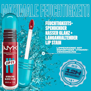 Lipgloss Lip IV Gloss Stain 11 Red-y. Set. Wet! NYX PROFESSIONAL MAKEUP