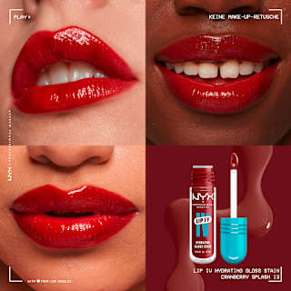 Lipgloss Lip IV Gloss Stain 13 Cranberry Splash NYX PROFESSIONAL MAKEUP