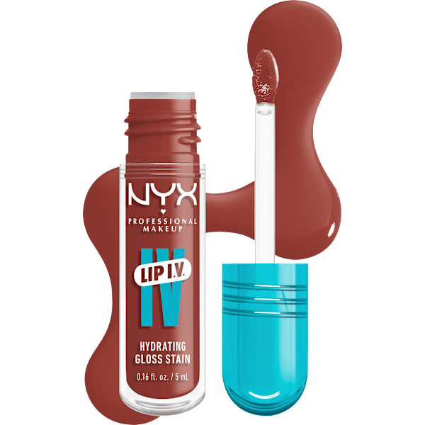 Lipgloss LIP IV Stain 18 Drippin' Nude NYX PROFESSIONAL MAKEUP