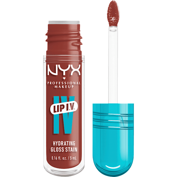 Lipgloss LIP IV Stain 18 Drippin' Nude NYX PROFESSIONAL MAKEUP
