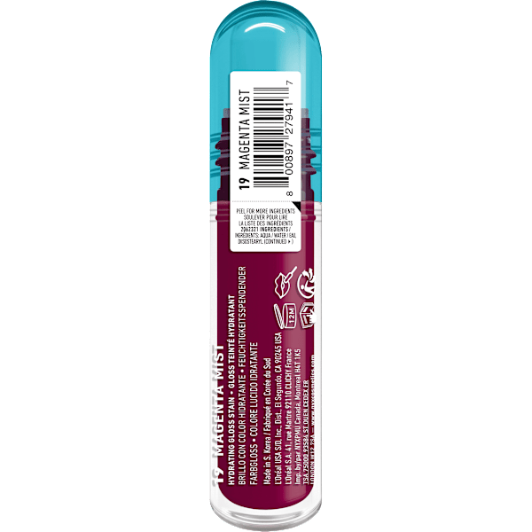 Lipgloss LIP IV Stain 19 Magenta Mist NYX PROFESSIONAL MAKEUP
